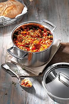 Amazon | LE CREUSET トリプライ ステンレススチール ディープ